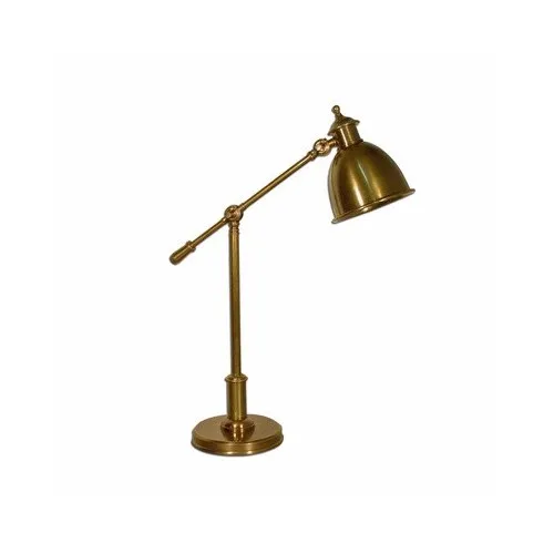 brushed brass desk lamp