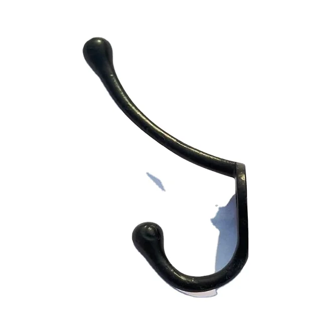 Старинные старые чугунные Крючки деревенские черные настенные крючки с простой отделкой винтажное вдохновляющее покрытие для дома фермы