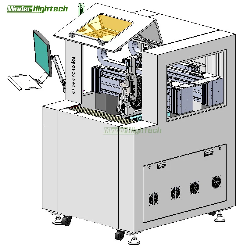 Machine de placement de billes de soudure au laser pour wafer level MDZC-1000