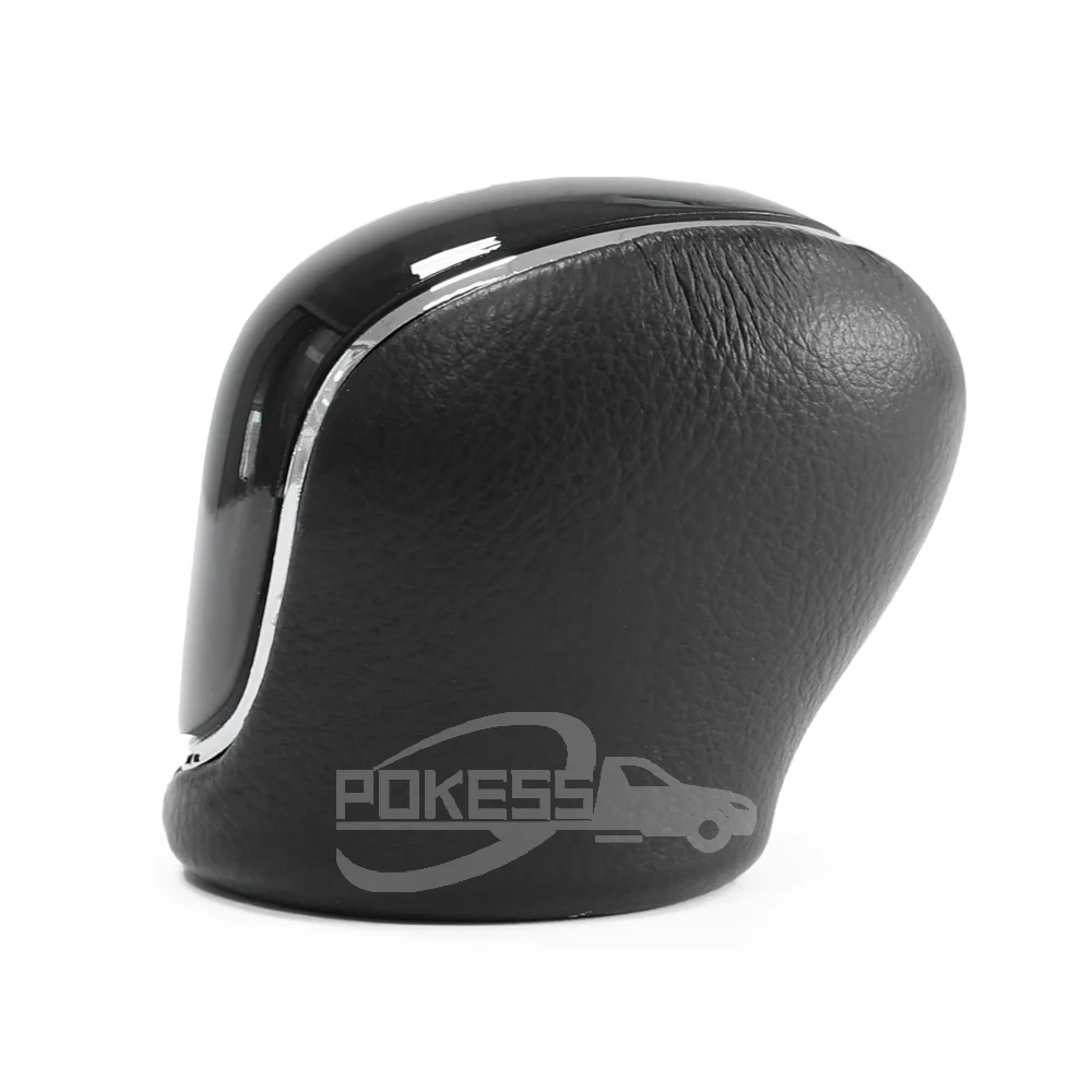 Automatic Car Gear Leather Shift Knob QZXN-G14 Gear Shifter Handball 5... — 3