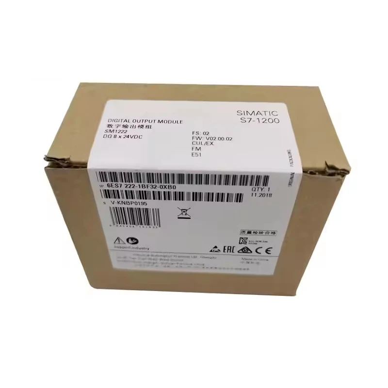 Brand New Unopened 6ES7 288-2DR08-0AA0 6ES7288-2DR08-0AA0 S7-200SM digital relay output module. It realizes stable switching signal output, convenient wiring expansion, strong anti-interference performance,