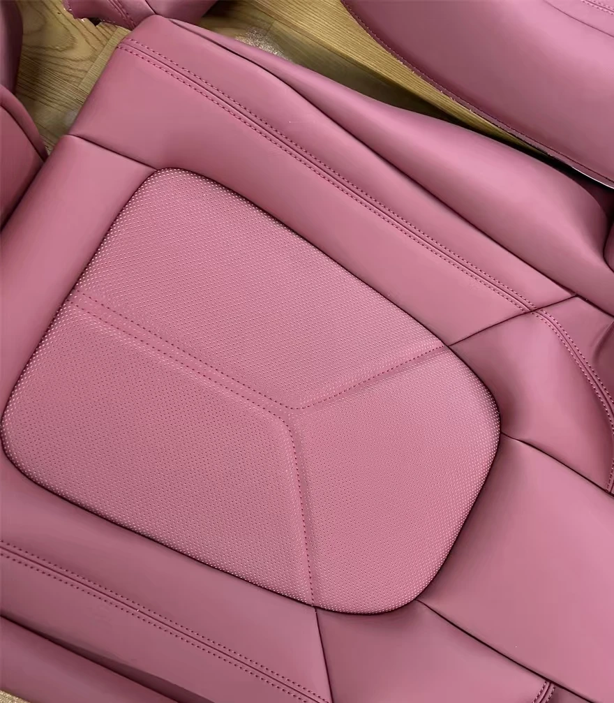 Дизайнерские Роскошные автомобильные аксессуары полный комплект подушек подушки кожаные специальные чехлы для сидений Porsche