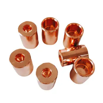 Custom Resistance Spot Welding Flat Electrode Water Cooled Cap Tip with Air Blow for Spot Welding