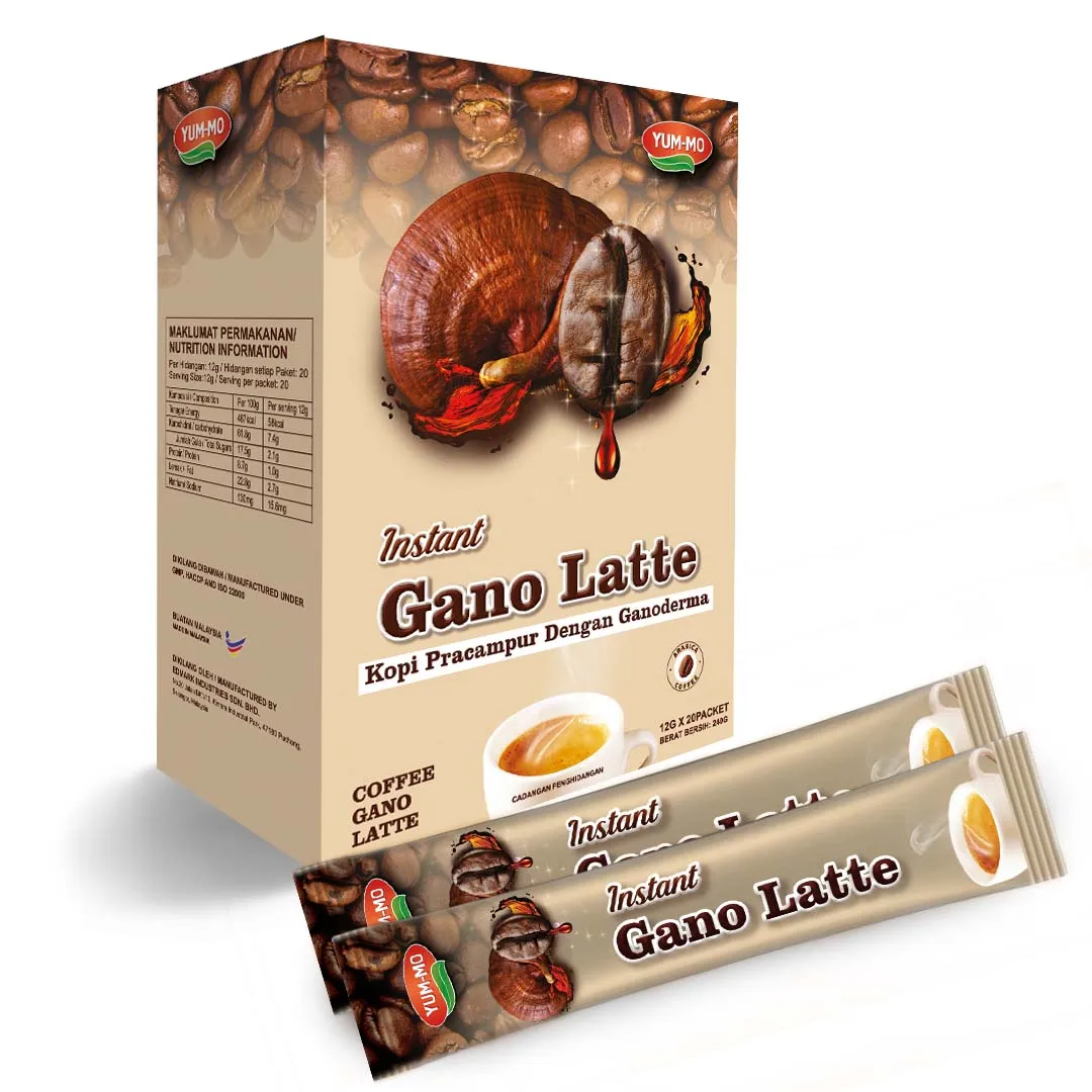 OEM. ODM. Ganoderma Lingzhi 3 in 1 Instant Coffee. Improve Immune System. Improve Sleep. Premium. High Absorption Rate.
