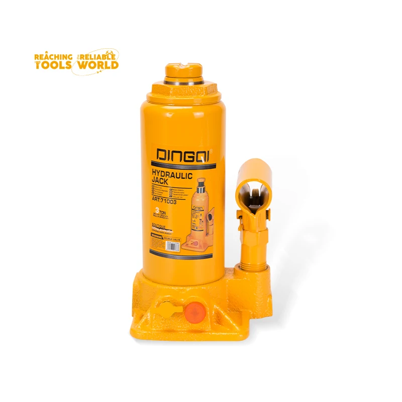 DingQi Auto Repair Tool 3 Ton Screw Hydraulic Car Bottle Jack