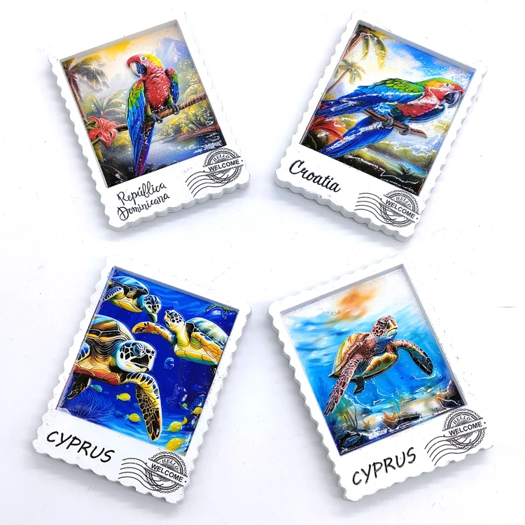 Factory Custom Logo Resin Printing Tourist Gift Argentina Souvenirs Buenos Aires Fridge Magnet
