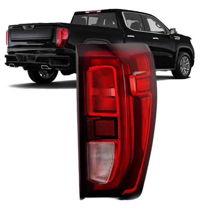 High Quality Rear Tail Light Assembly Halogen Type for 2019-2023 GMC Sierra 1500 2500HD 3500HD 84968736 84968737