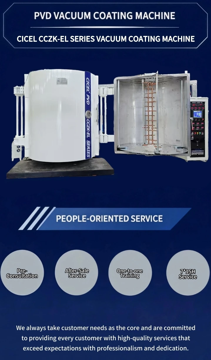 Vacuum Metalizing Coating Machine for ABS/PP/PC/PS Plastic - Automatic ...