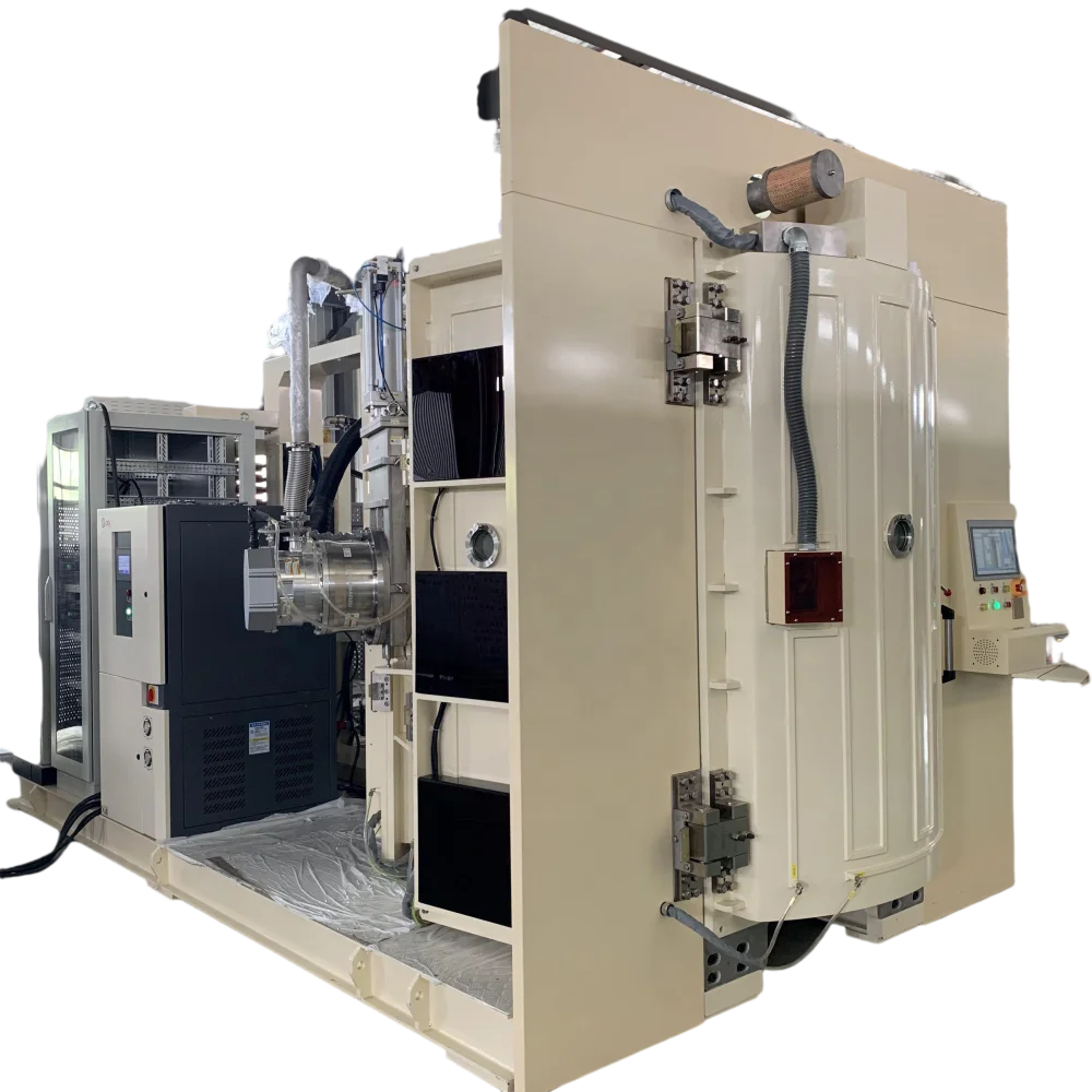 Metal Color AR Vacuum Coating Machine Chamber Size D1800 mm H1800mm Tools Multi Functional Metalizing Machinery