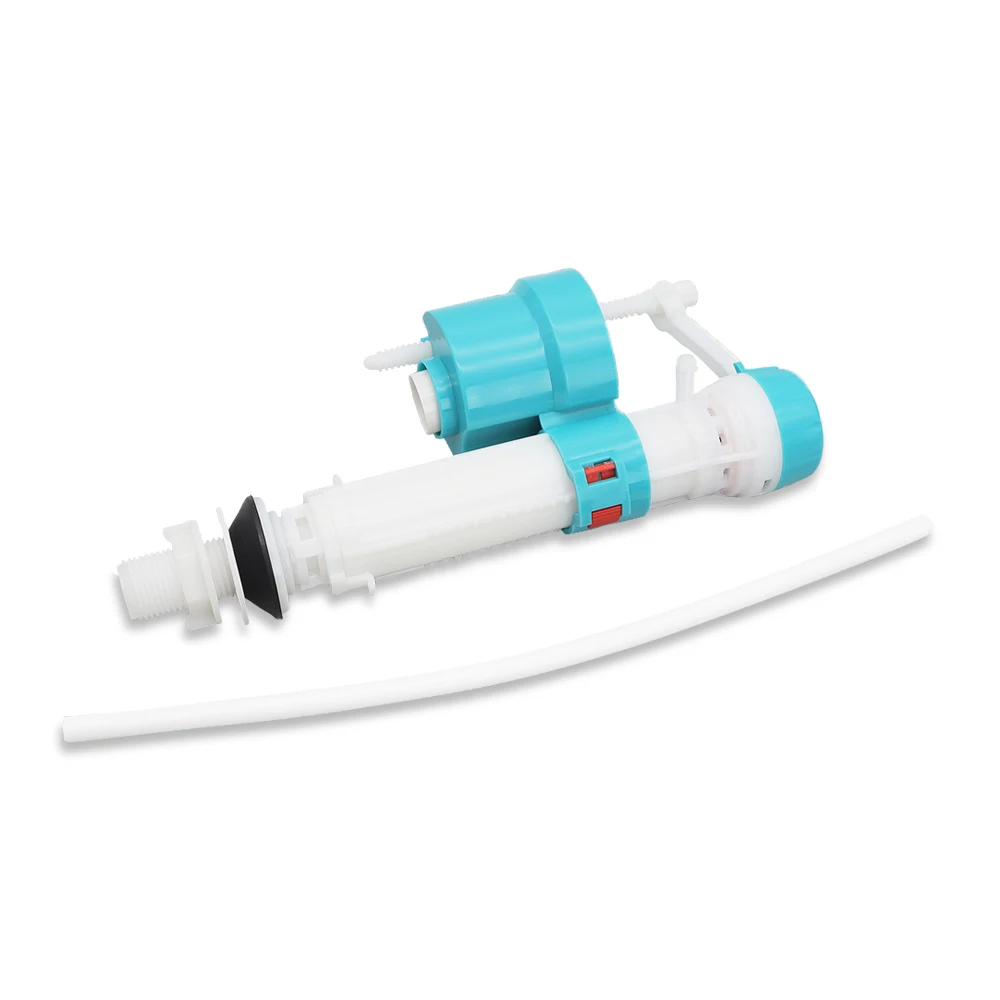 High Quality Adjustable Bottom Entry Plastic Inlet Fill Valve for Toilet Tank Anti-Siphon Design for Bathroom Use
