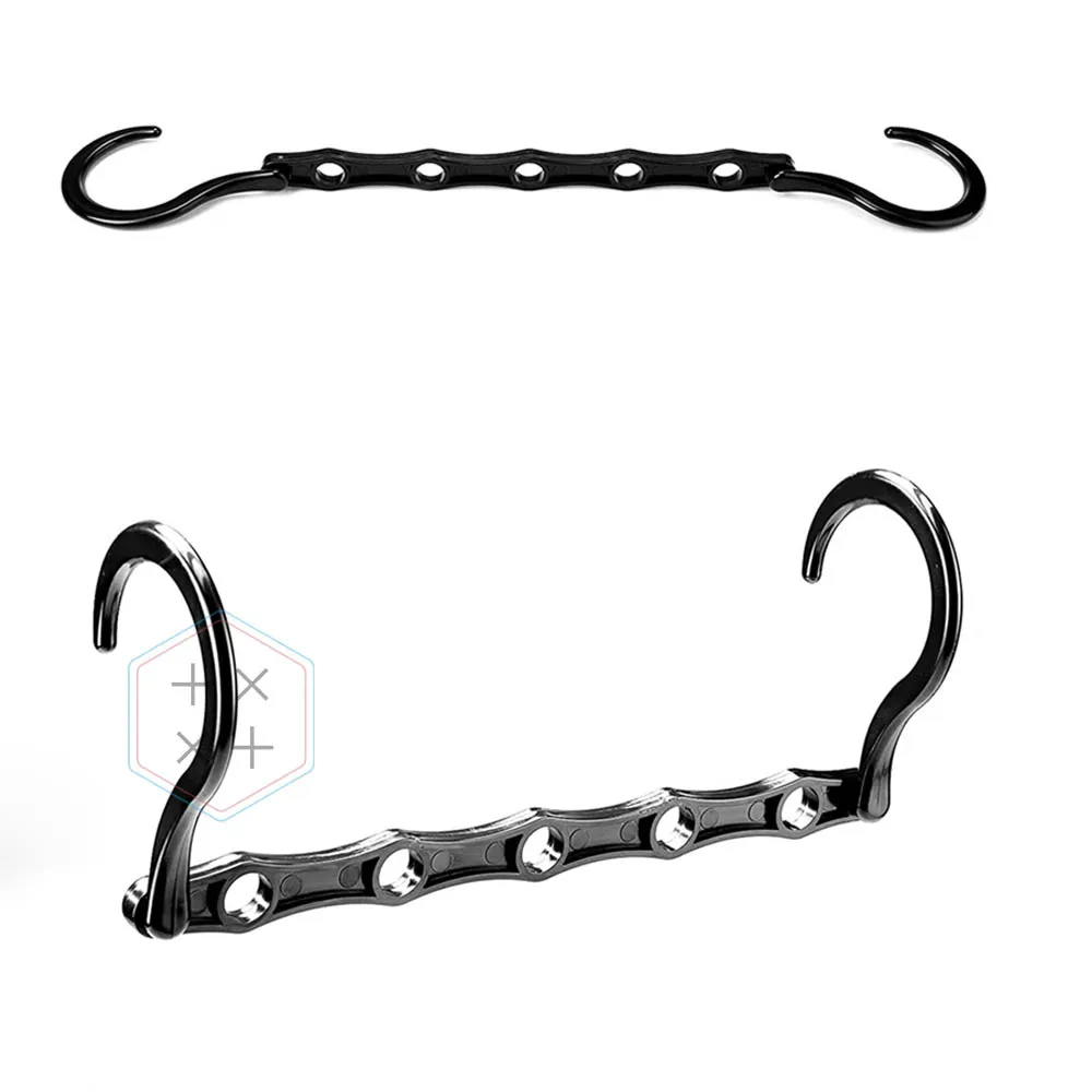 5 Holes Space Saving Magic Clothes Hangers For Wardrobe Buy Space