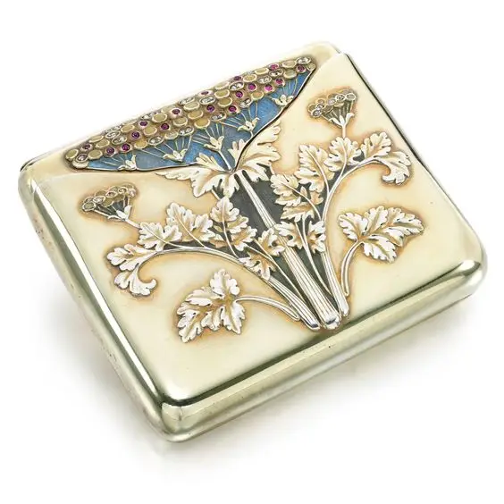 Copper &l Golden Finished Customize Design Hot Selling on Amazon Cigarette case for Man and Women at Wholesale Price
