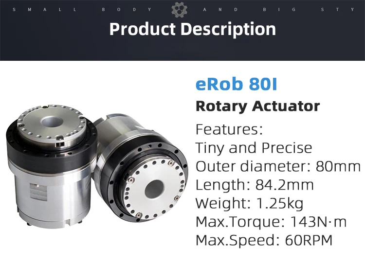 Jupiter Customized Exoskeleton Torque Joint Robotic Arm Hollow Bldc