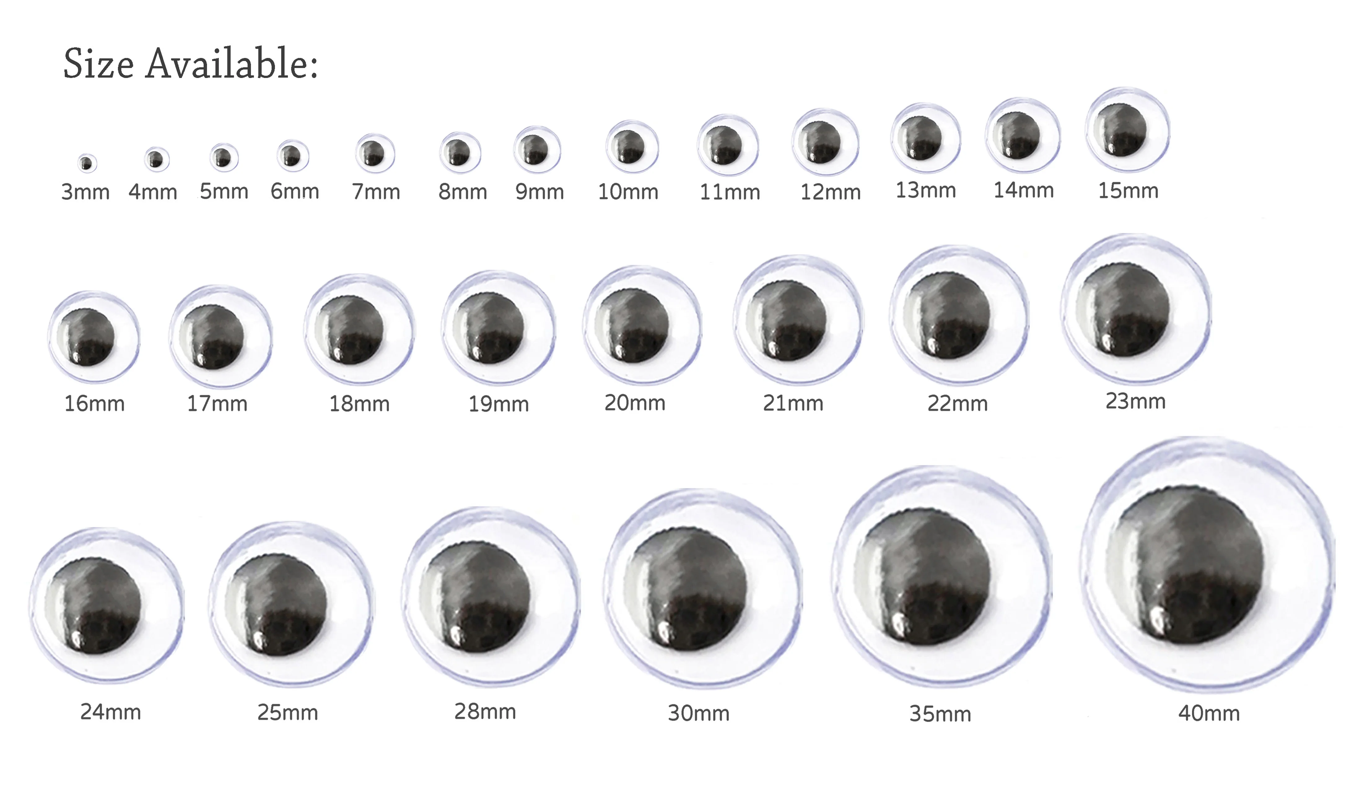 100pcs 10mm Google Eyes For Crafts Perfect For DIY A0a67bc4148f94c748138be199f629cf62