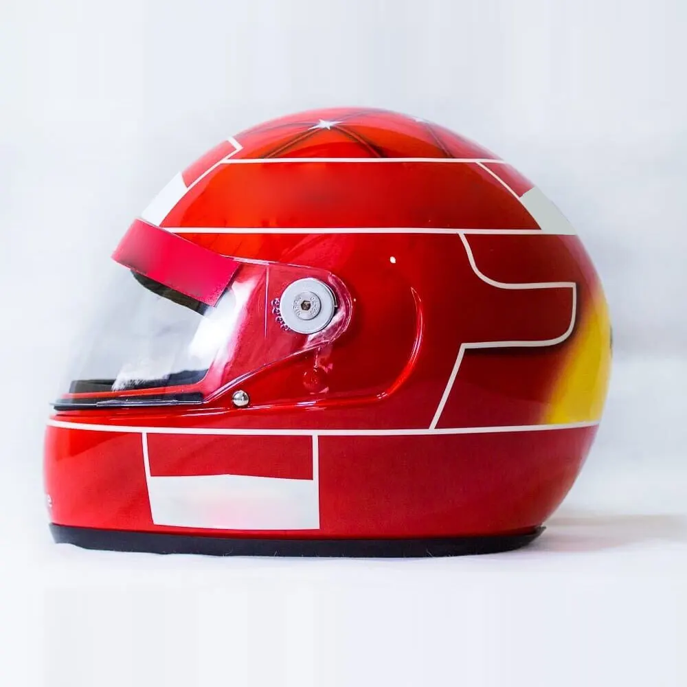 New Arrival Sports Wear Auto Racing Helmets Made In Best Quality Solid