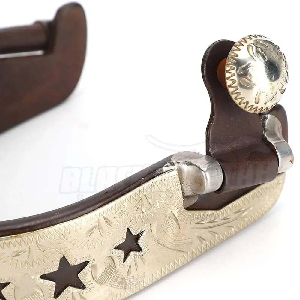 New Design Stainless Steel Horse Riding Spurs Equine Riding Spurs For