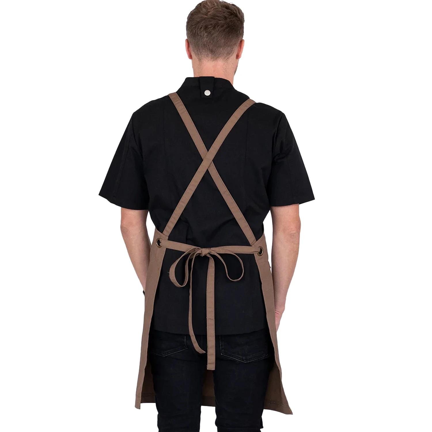 2024 Custom Oil Protective Kitchen Aprons Good Quality Branded Chef Apron Manufacturer From Bangladeshi Factory