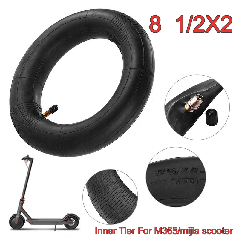 8.5*2 Inch Inner Tire Durable Rubber Tires 8.5 Inch Inflatable Inner Tube for Xiaomi Mijia M365/PRO Electric Scooter