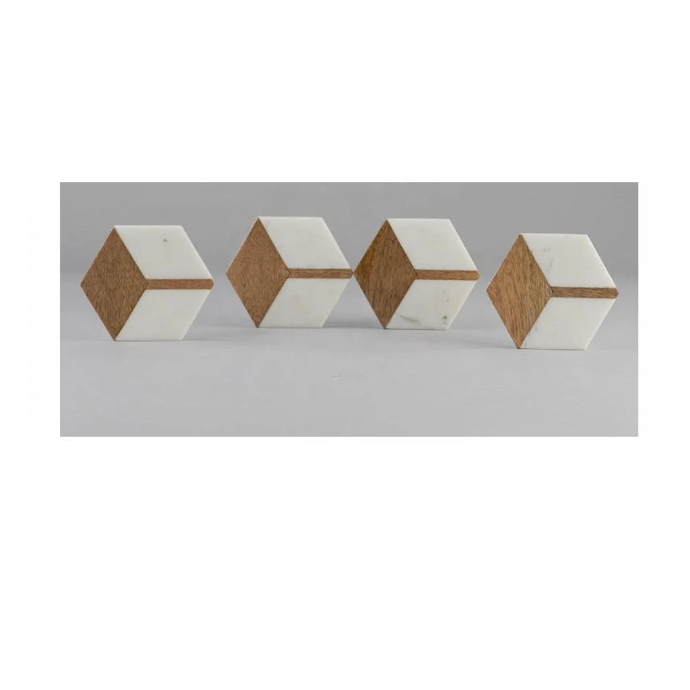 Sottobicchieri A Forma Di Albero | Set Da 3 Con Supporto | Resistenti Al Calore E Antiscivolo - 2