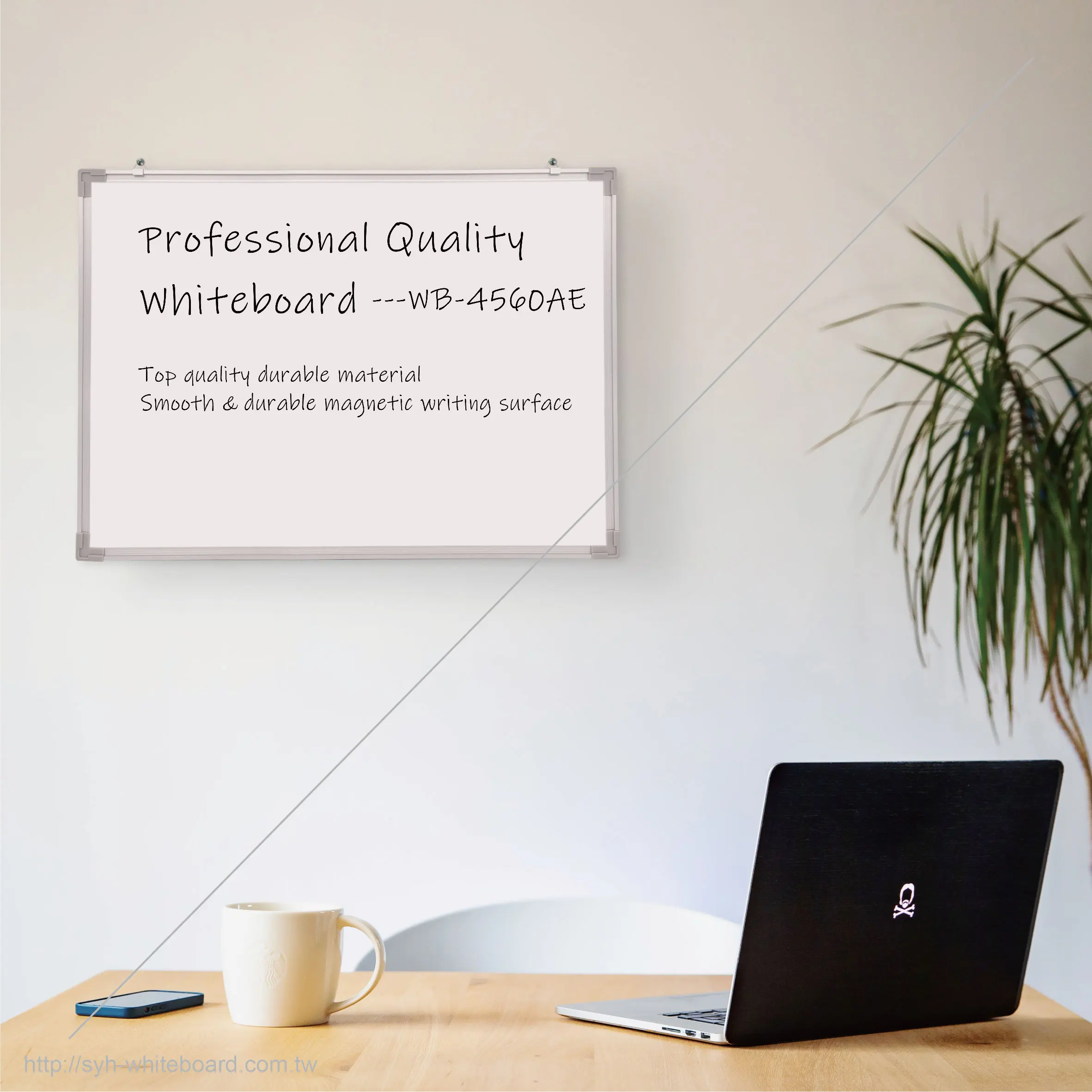 Односторонняя сухая стираемая магнитная доска для школьника