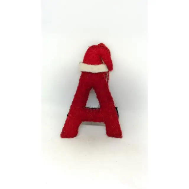 Felt alfabet ornament English ABC Alphabet Letter Felt Letter Baby ...