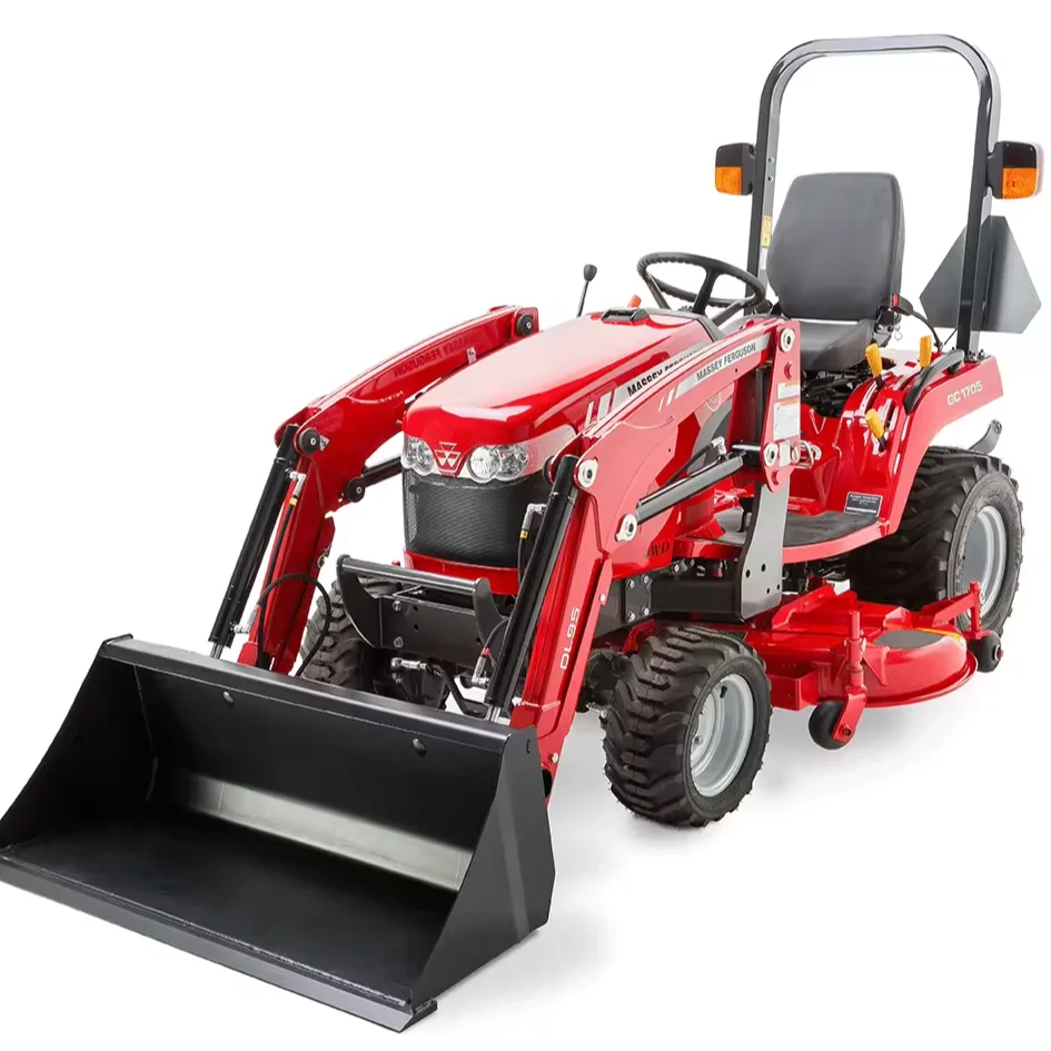 Star Products 2021 Mini Garden Massey Ferguson Gc1700e M Series Sub Compact Tractors Ldi Cheap