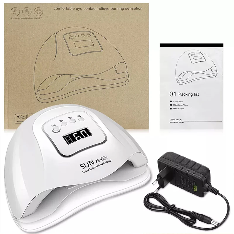 Nail Dryer Sun 120w Led Uv Lights Apply To All Nail Polish Gel Drying Curing 10/30/60s Seconds