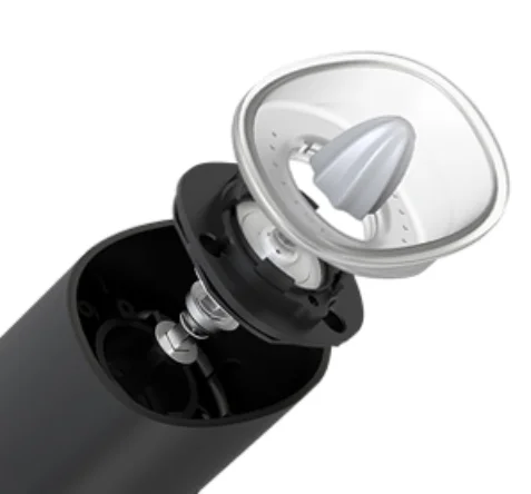 Automatic Pepper Grinder with LED Light Battery Powered Electric Gravity Salt and Pepper Grinder