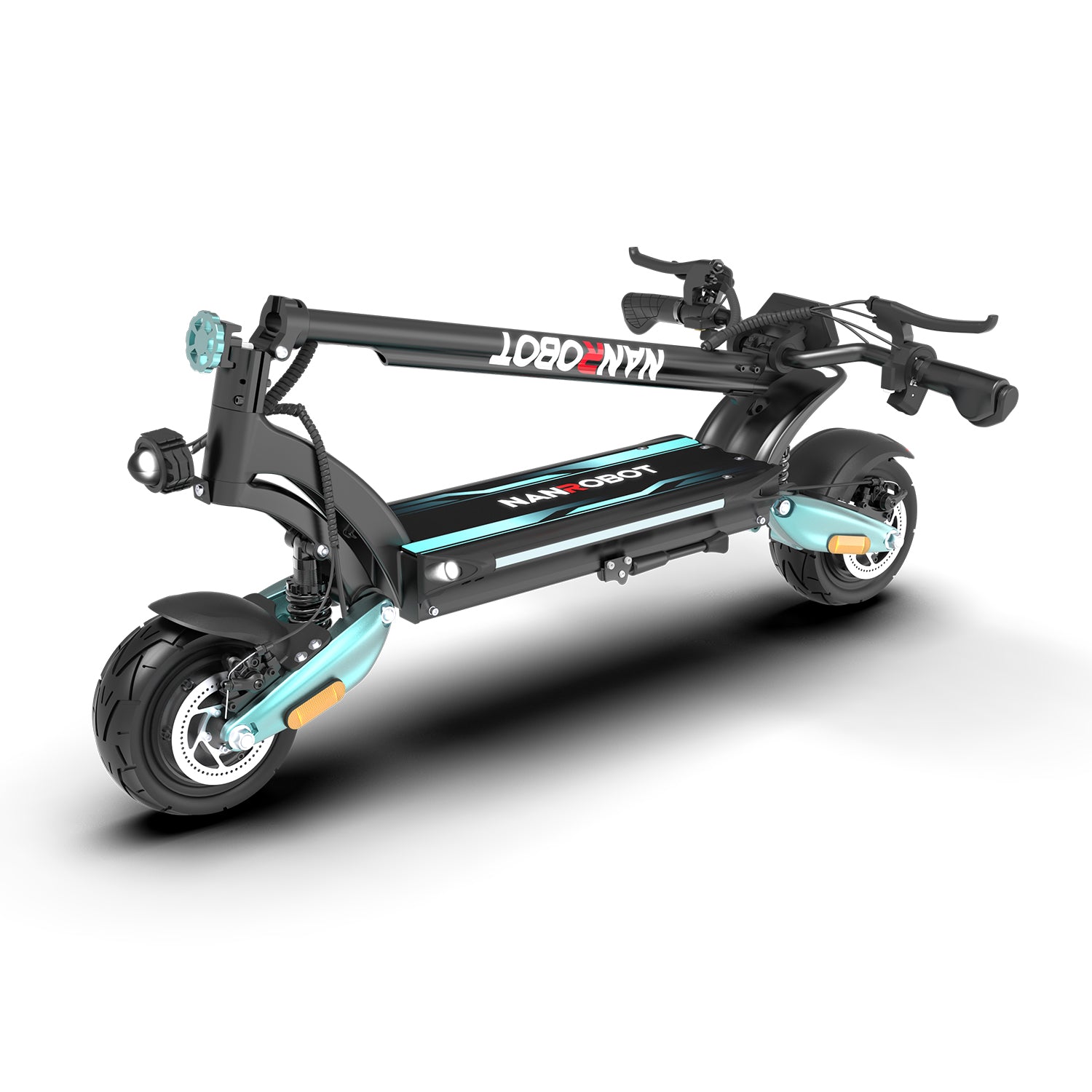 For LIGHTNING PRO 800W Electrical Scooter 8.5 Inch Fat Tires Max 50km/h Off-Road 280lbs Capacity 48V Lithium Battery