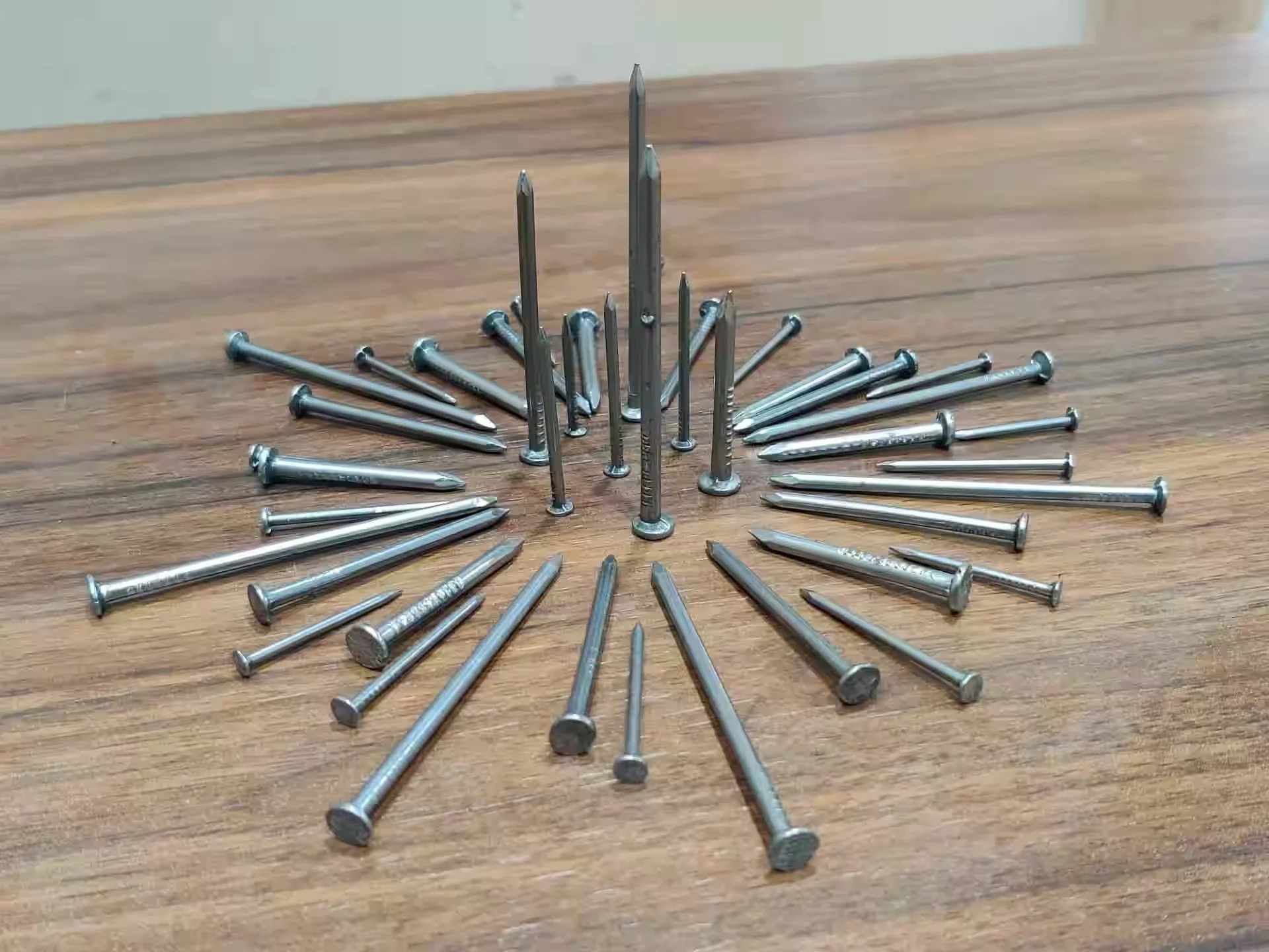 OEM ODE Customized Coil Nail Smooth Spiral Shank Manufactured in India at Wholesale Price Available for Sale
