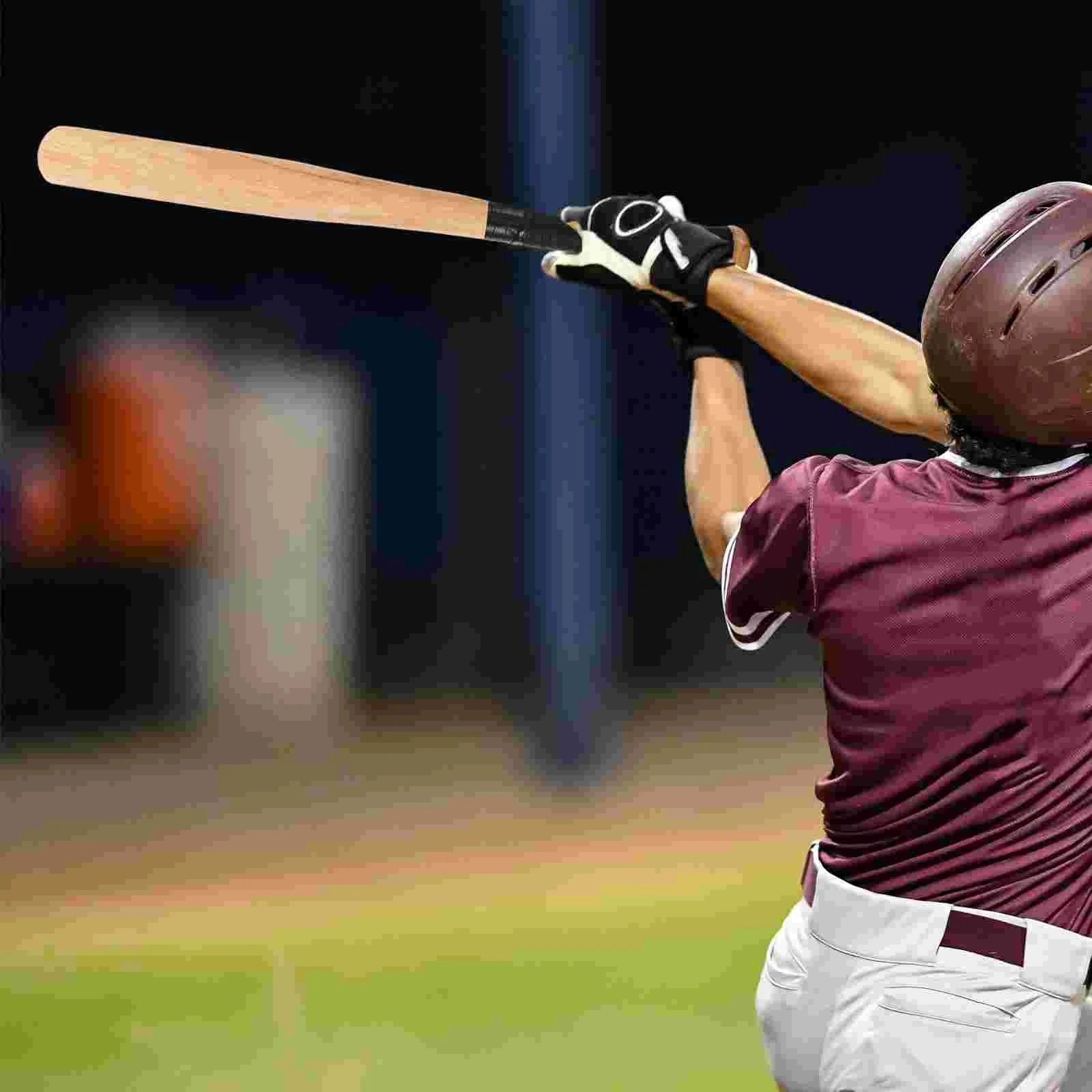 Golden Crown Professional Solid Wood Baseball Softball Bat Custom Logo Lightweight Vintage Training Bamboo Material Practice