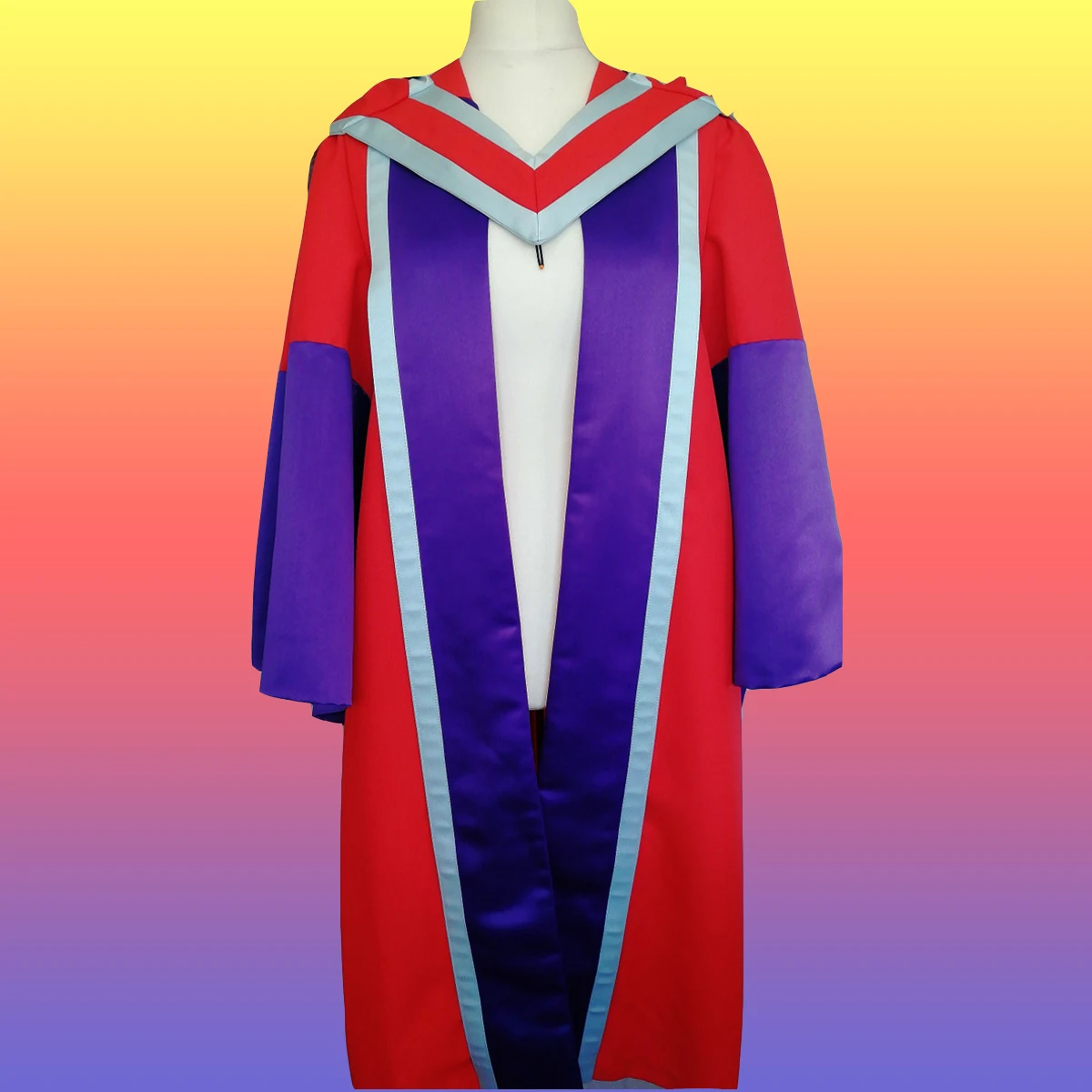 white christmas dresses Mit Doctoral Regalia main image 1