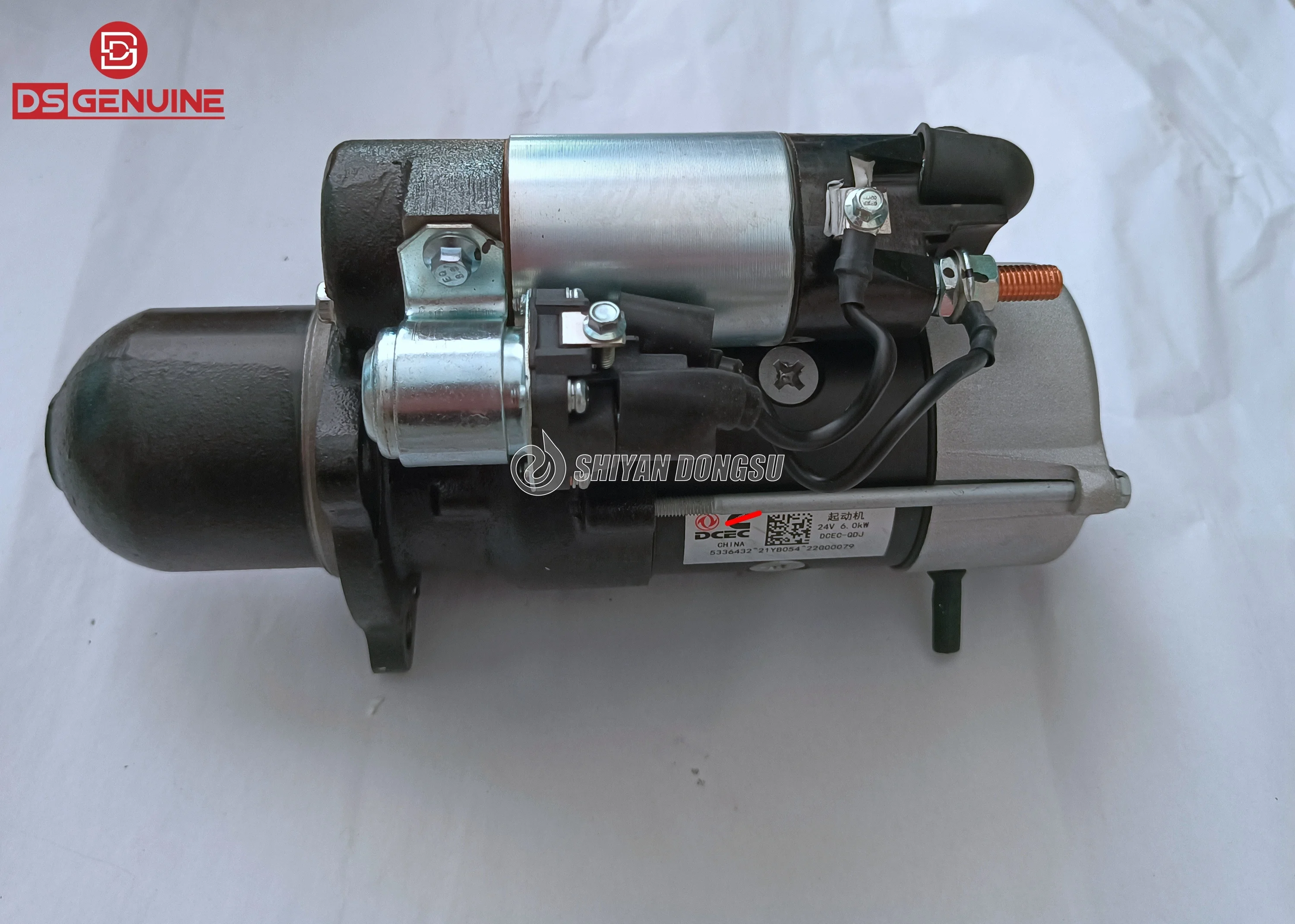 Original DCEC 6BT 24V 6.0kw motor engine starter 4944701 5336432 