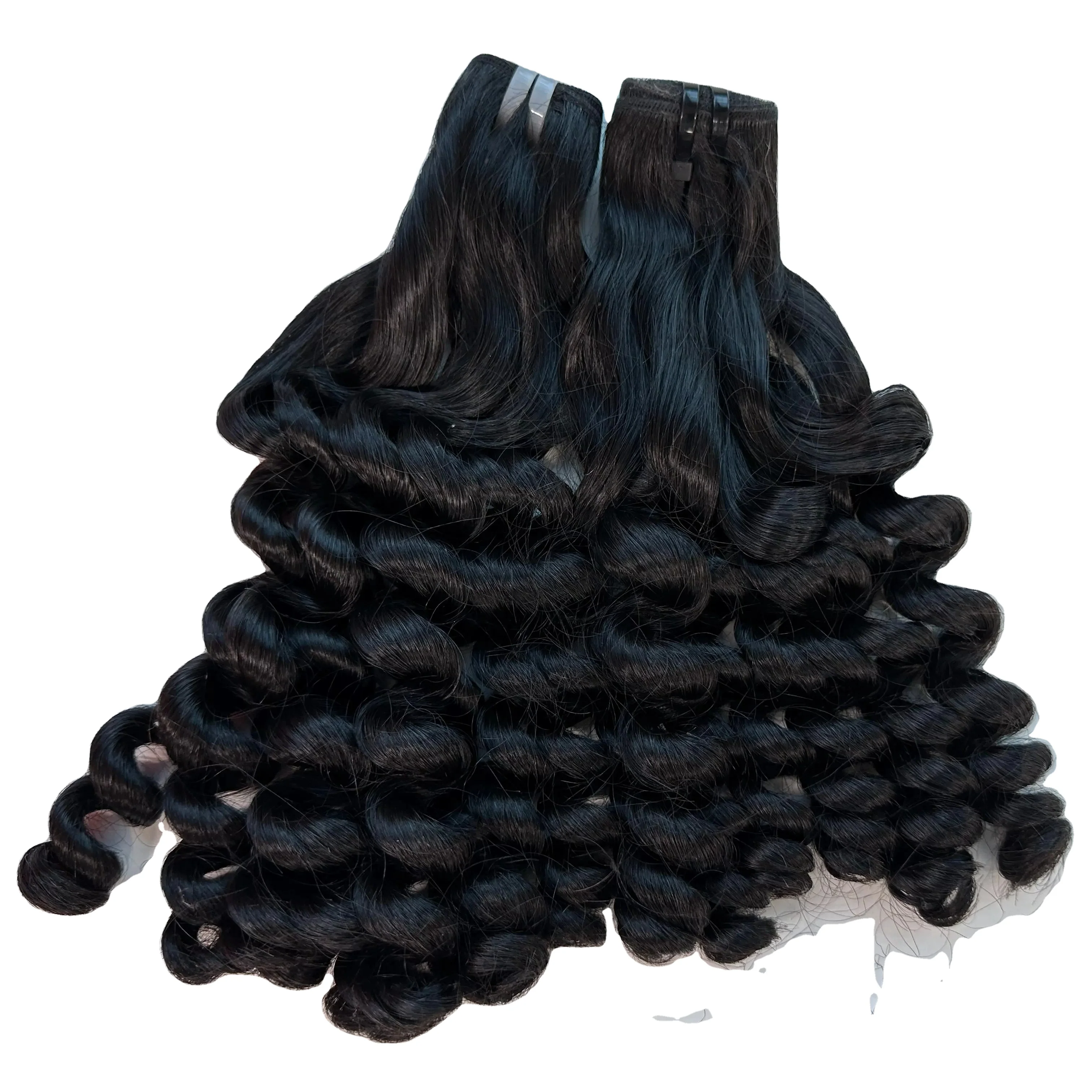 Hot Sale Double Drawn Machine Weft Hair Extensions 100 Remy Virgin