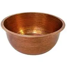 High on Demand Pure Copper Pedicure Bowl for Unisex Pedicure Bowl With Custom Packaging From India