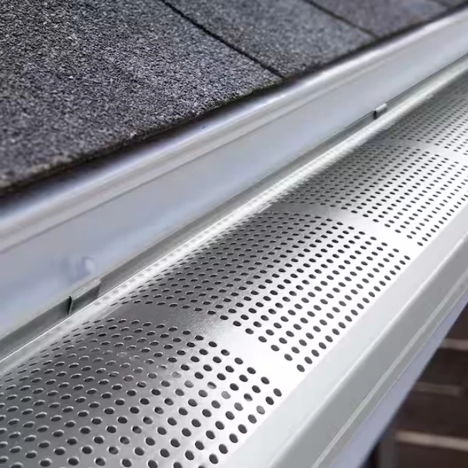 Stainless Steel Micro Mesh Gutter Guard Gutter Valley Splash Guard ...