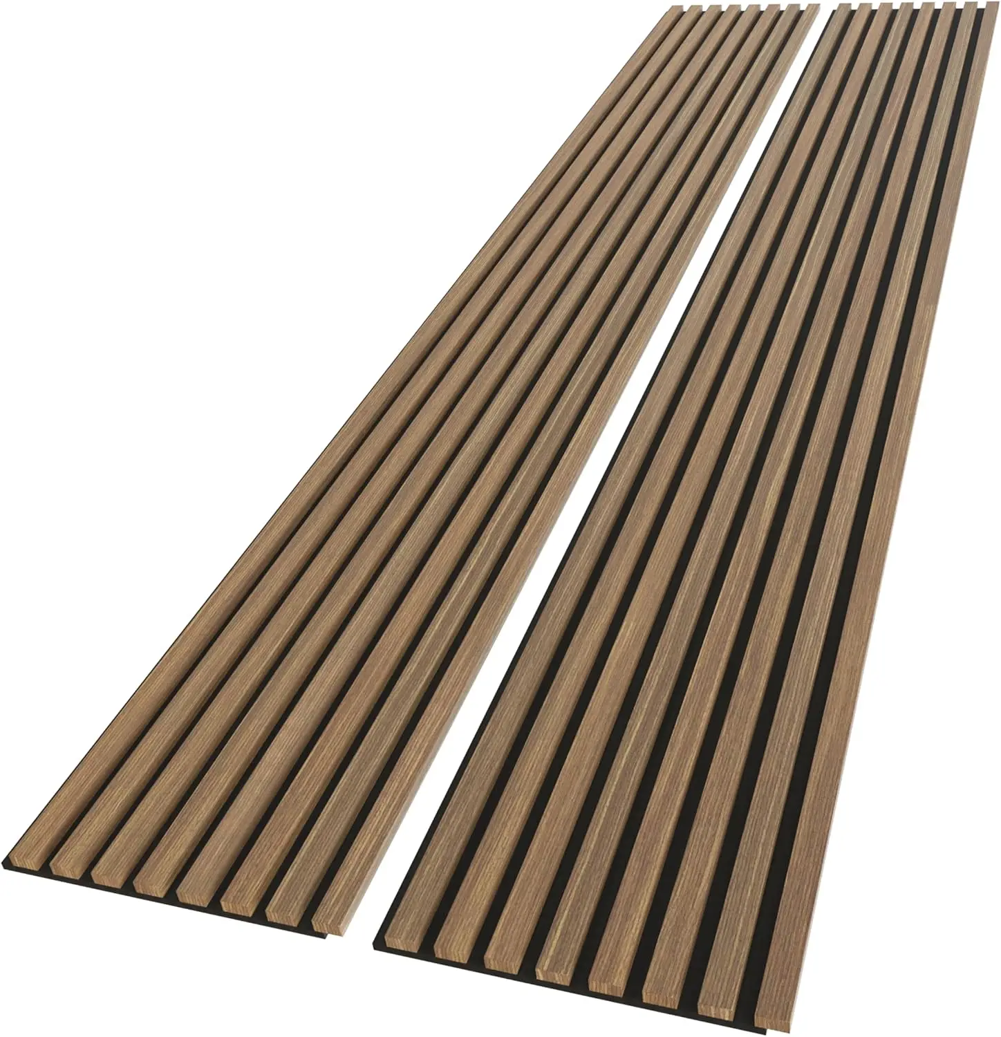 Modern Interior Decor Soundproof Acoustic Wood Wall Panels Natural Oak Slat Paneling for Hotel Apartment Perfect Slats Wall