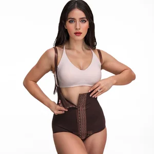 Postpartum Body Shaper High Waist Tummy Control Belt with Adjustable Buttons for Women's Slimming