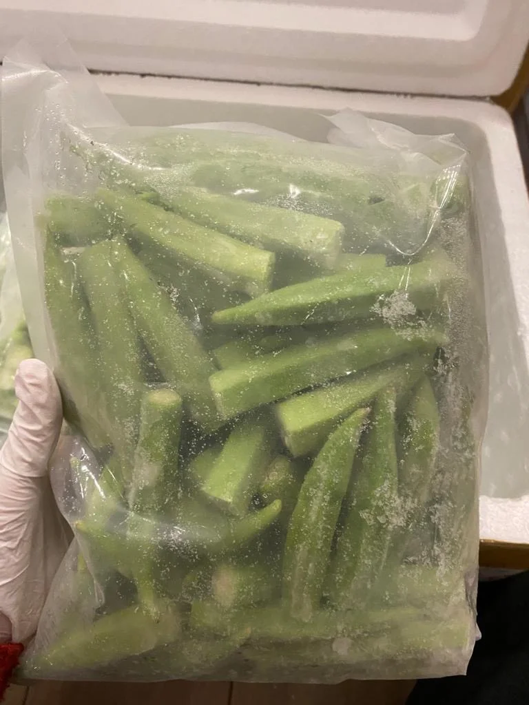 High Quality IQF Frozen Okra Harvester Cut in Whole From Vietnam Supplier Best Price Export Standard Quality Frozen Vegetables