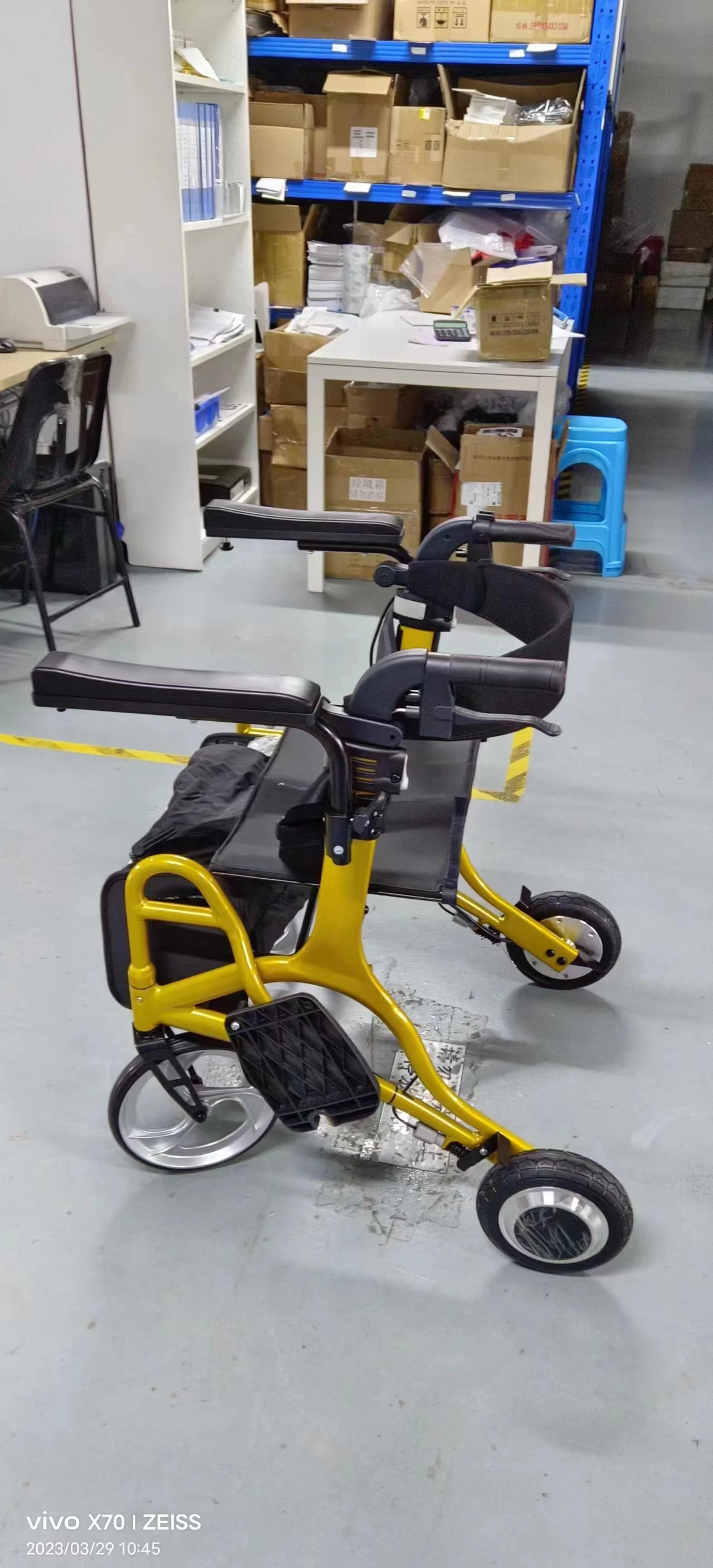 Lightweight Electric Rollator Walker Mijo Mobility Portable Electric