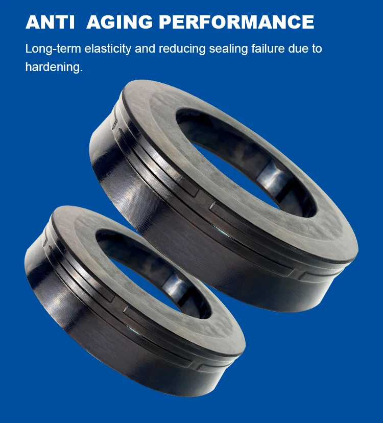 DN200 Polyurethane Piston Seal with Mechanical Strength for Concrete Pump Application OEM Standard
