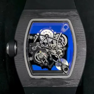 New FashionLuxury Sports Waterproof Men's Mechanical Watch Carbon Fiber Automatic Winding Luminous Ultra-thin High-quality Watch