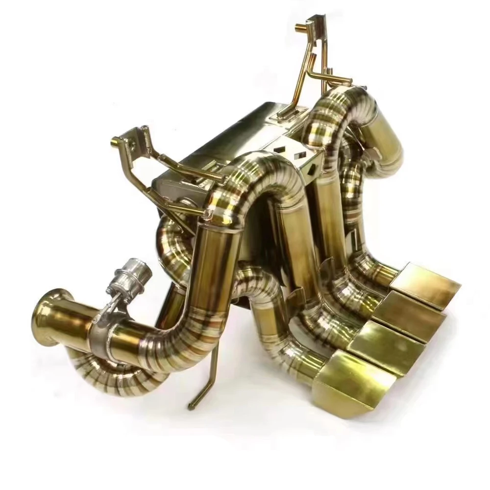 Kyostar Titanium Exhaust For Lamborghini Aventador Svj LP700-4 LP740-4 LP750-4 6.5L V12 Straight