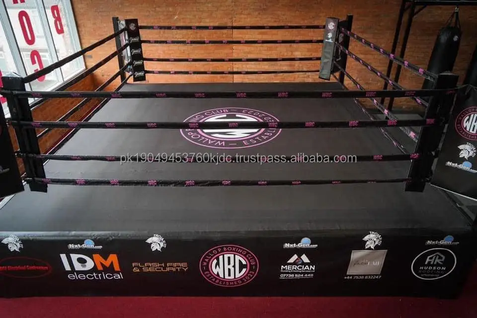 Boxing Ring Professional Boxing Ring Canvas Mat UFC TNA MMA Cage Canvas Mat Cover for Boxing and Wrestling