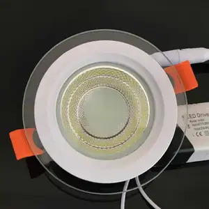 Ultra-Thin LED Embeded Recessed Ceiling Light with Junction Box  Selectable Dimmable LED Can Lights High Brightness Downlight