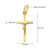 Or jaune 21x13mm