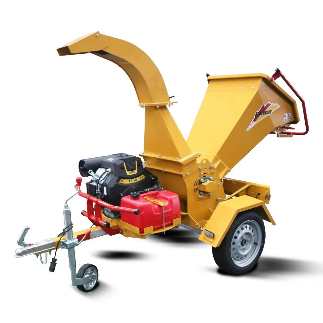 6 Inch Chipper Shredder,15hp Gasoline Engine With Hydraulic Wood ...