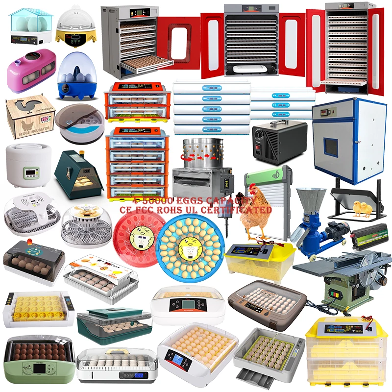Low Price Automatic Solar Ac Dc Full Auto Broiler Chicken Egg Incubator and Hatcher Hatching Machine for Sale in Pakistan 108