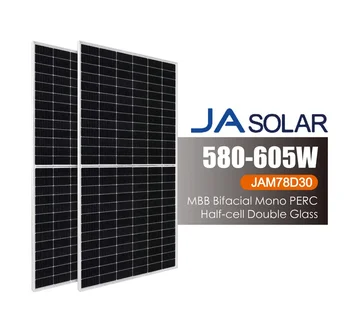 JA solar Panel JAM78D30 580-605 MB 580w 585w 590w 595w 600w 605w Bcial Mono Perc Half- JA solar half cell ja solar pv modulesifa