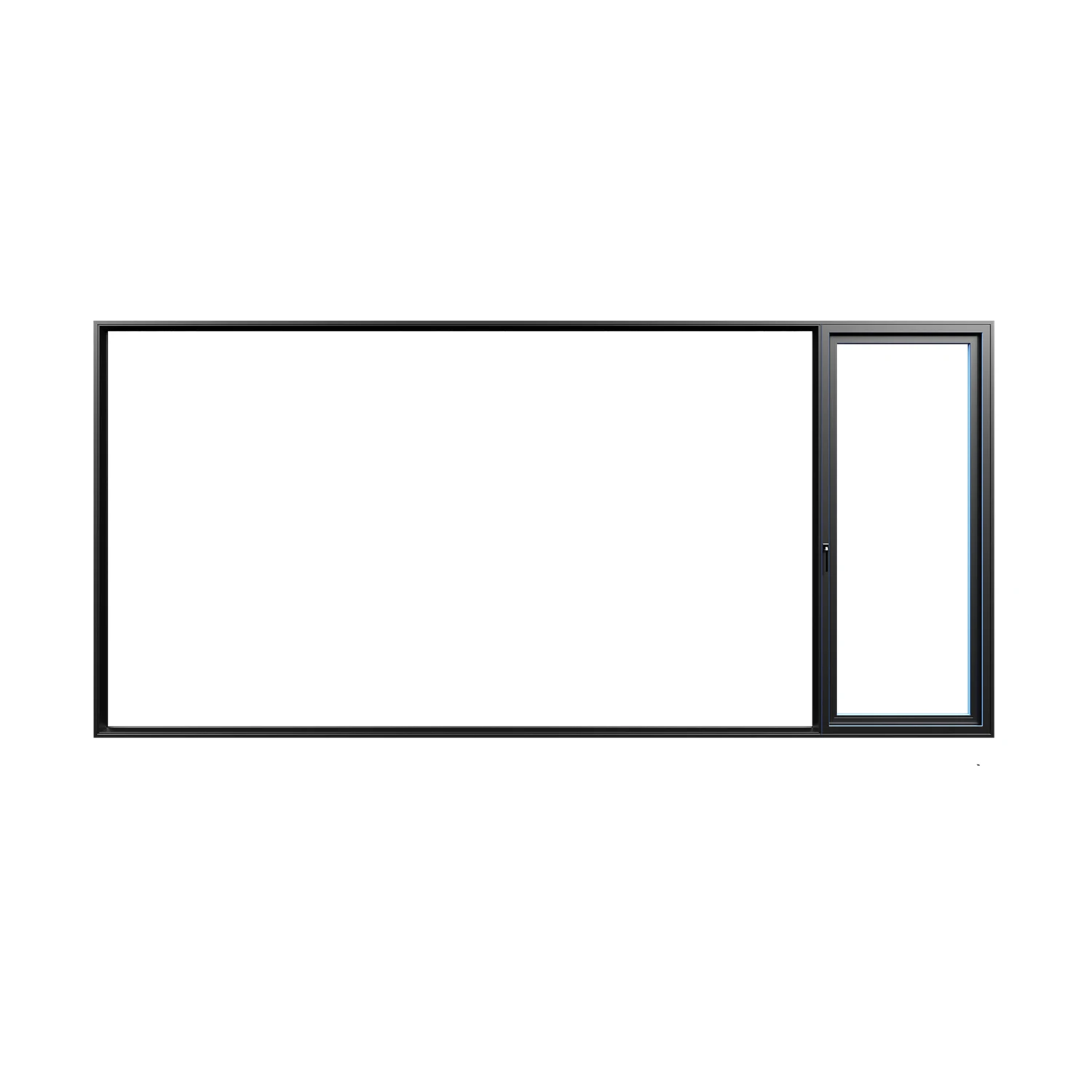 Aluminum Frame outward Opening Glass Swing Aluminium Casement Window ...